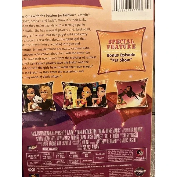Bratz - Genie Magic (DVD, 2006, Full Frame/Widescreen) - Picture 5 of 13
